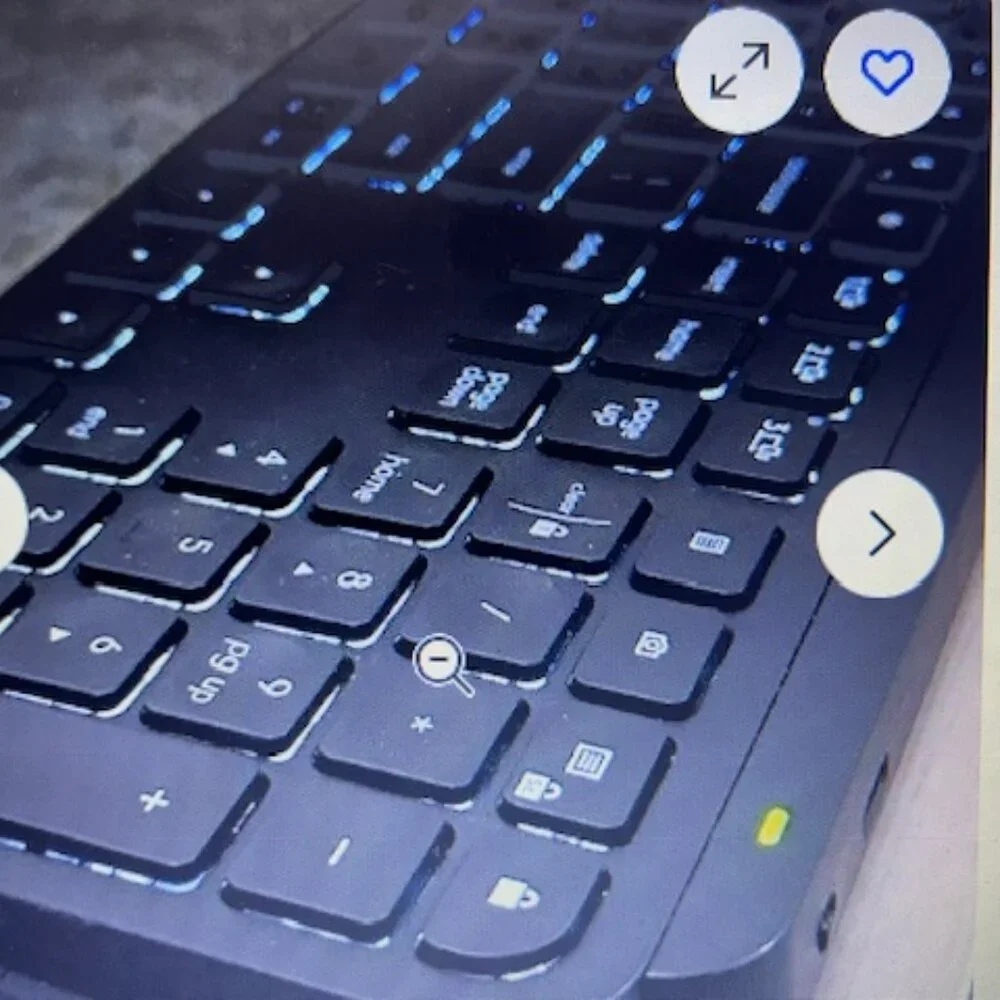 Logitech MX Keys Advanced Wireless Illuminated Keyboard.